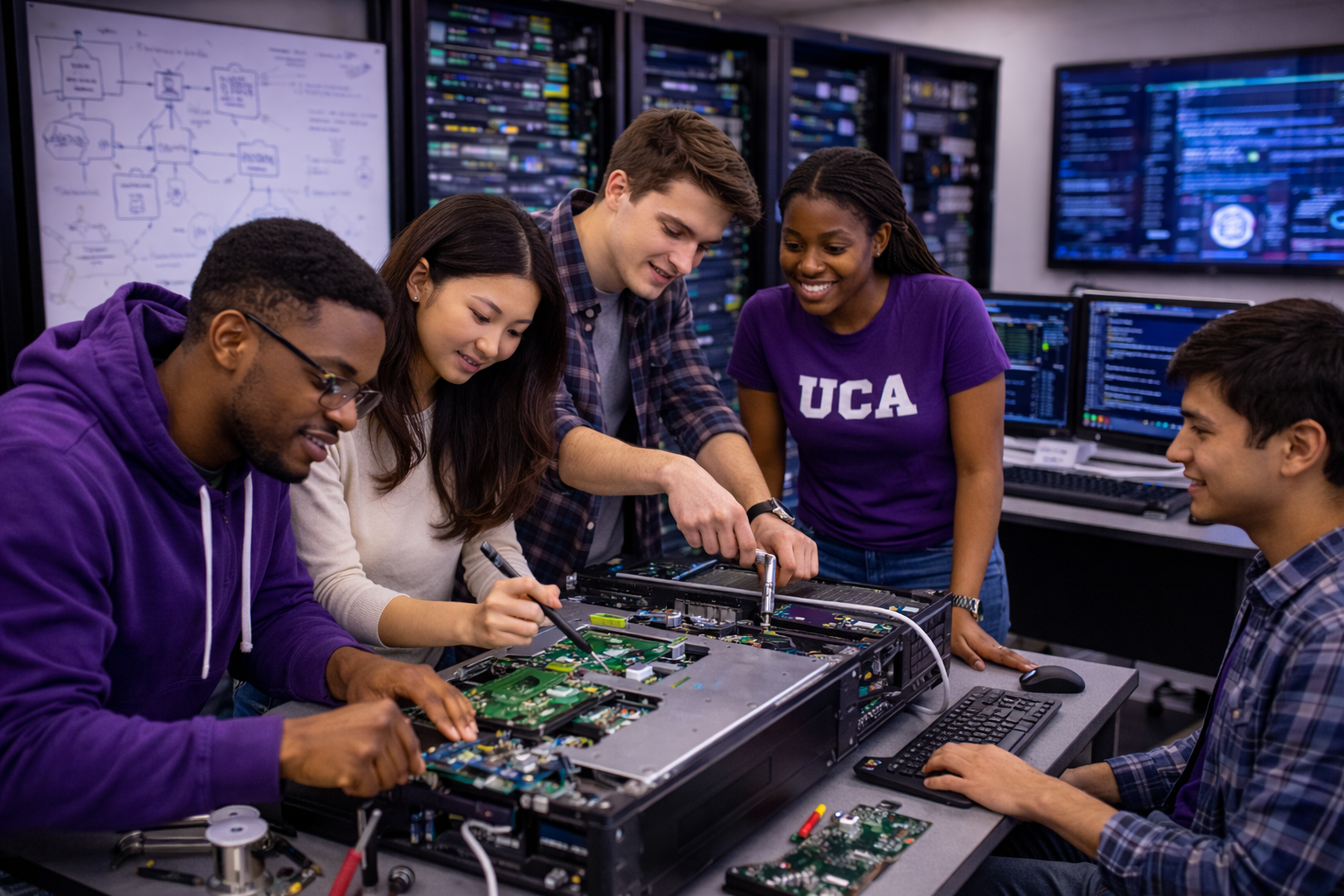 ARISE CyberAI students and learning environment